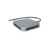 DICOTA D32057 hub & concentrateur USB Type-C 10000 Mbit/s Argent