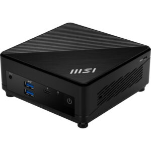 MSI Cubi 5 12M-004EU Intel® Core? i3 i3-1215U 8 Go DDR4-SDRAM 256 Go SSD Windows 11 Pro Mini PC Noir