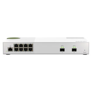 QNAP Switch 8 Ports (8x2.5GbE 2x10GbE SFP+)*QSW-M2108-2S