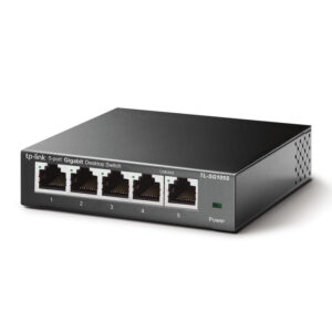 TP-Link TL-SG105S - Switch de bureau 5 ports Gigabit - Boîtier métal